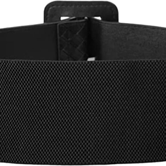 New Stretchy Belt 1950s 3 Inch Wide Elastic Belts - Picture 3 of 5